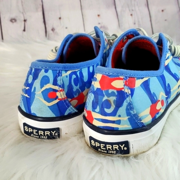 Sperry Women's Top-Sider Seacoast Swimmer Shoe Limited Edition Summer Blue 6.5 - Picture 11 of 17